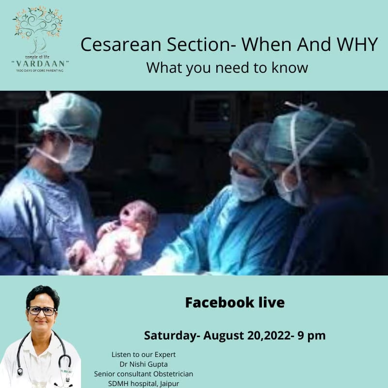 Cesarean Section Facebook Live